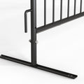 Barricade in a Box™ 2.0, 2-Piece Lightweight Hot Dipped Steel, 8.5 Ft. - Angry Bull Barricades