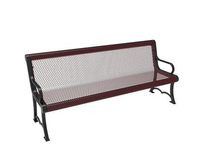 Austin Park Bench - Diamond Pattern