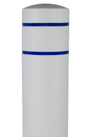 BollardGard Bollard Cover - Light Gray
