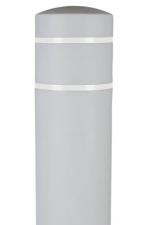 BollardGard Bollard Cover - Light Gray