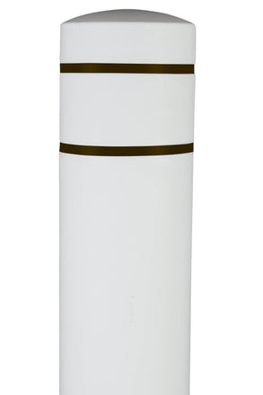 BollardGard Bollard Cover - White