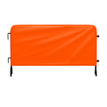 Heavy Duty Interlocking Steel Barricade, 8.5 Ft. - Angry Bull Barricades