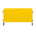 Heavy Duty Interlocking Steel Barricade, 8.5 Ft., Black - Angry Bull Barricades