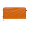 Heavy Duty Interlocking Steel Barricade, 8.5 Ft. - Angry Bull Barricades