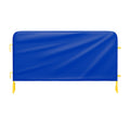 Heavy Duty Interlocking Steel Barricade, 8.5 Ft. - Angry Bull Barricades