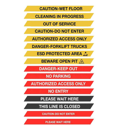 CCW Series WMB-220 - Wall Mounted Retractable Belt Barrier With Black Magnetic ABS Case - 7.5, 10, 13, & 15 Ft. Belts