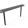 Standard Park Bench without Back - Diamond Pattern