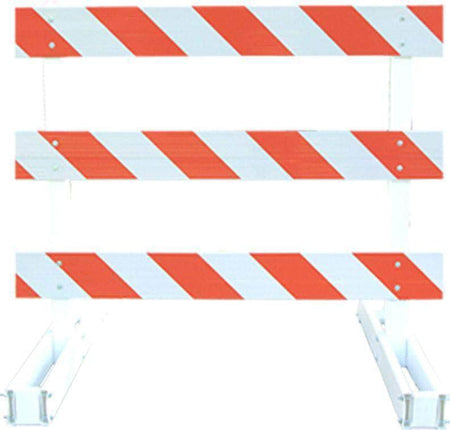 Break Away Type III Traffic Barricade