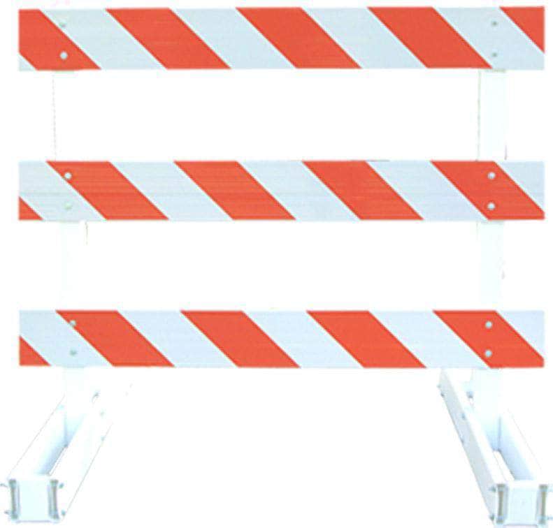 Break Away Type III Traffic Barricade