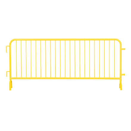 Heavy Duty Interlocking Steel Barricade, 8.5 Ft. - Angry Bull Barricades