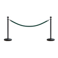 Ball Top Post and Rope Stanchion Kit - Montour Line