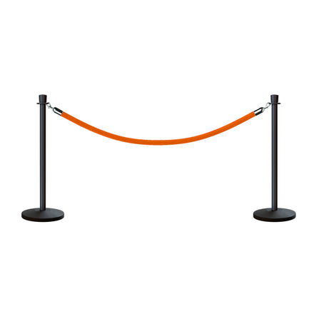 Crown Top Post and Rope Stanchion Kit - Montour Line