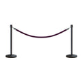 Crown Top Post and Rope Stanchion Kit - Montour Line