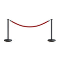 Flat Top Post and Rope Stanchion Kit - Montour Line