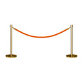 Crown Top Post and Rope Stanchion Kit - Montour Line