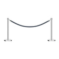 Crown Top Post and Rope Stanchion Kit - Montour Line