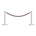 Crown Top Post and Rope Stanchion Kit - Montour Line