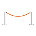 Flat Top Post and Rope Stanchion Kit - Montour Line