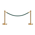 Crown Top Post and Rope Stanchion Kit - Montour Line