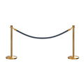 Crown Top Post and Rope Stanchion Kit - Montour Line