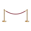 Crown Top Post and Rope Stanchion Kit - Montour Line