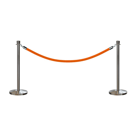 Crown Top Post and Rope Stanchion Kit - Montour Line