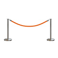 Flat Top Post and Rope Stanchion Kit - Montour Line