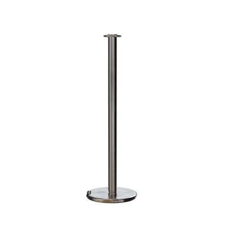 Flat Top Post and Rope Stanchion with Roller Base - Montour Line CELine