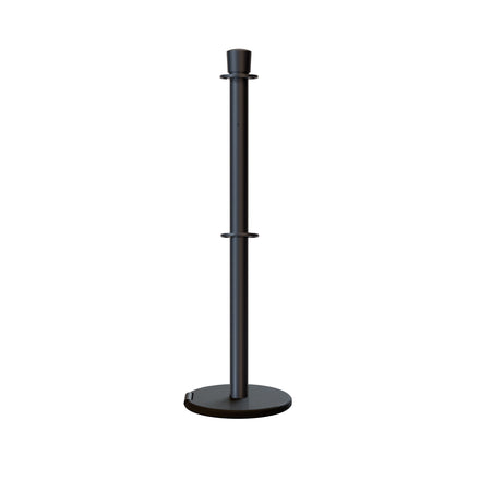 Crown Top Dual Rope Stanchion with Roller Base - Montour Line CELineD