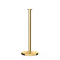 Post & Rope Stanchion, Flat Top, Flat Cast Iron Base  - CCW Series