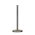 Post & Rope Stanchion, Flat Top, Flat Cast Iron Base  - CCW Series