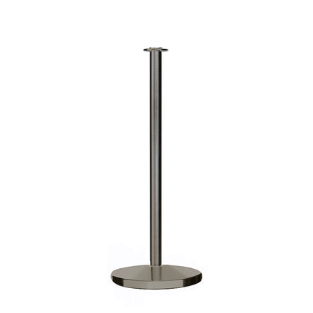 Post & Rope Stanchion, Flat Top, Flat Cast Iron Base  - CCW Series