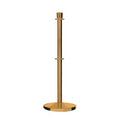 Crown Top Dual Rope Stanchion with Cast Iron Base - Montour Line CILineD