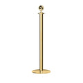 Ball Top Rope Stanchion with Low Profile Base - Montour Line CXLine