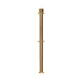Crown Top Dual Rope Stanchion with Fixed Base - Montour Line CXLineDF