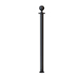 Ball Top Rope Stanchion with Fixed Base - Montour Line CXLineF