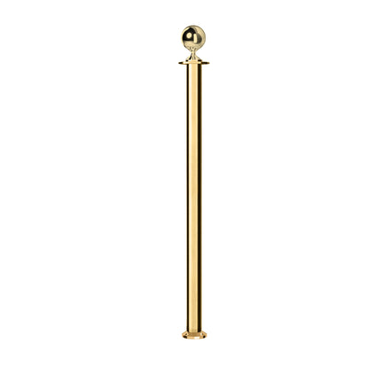 Ball Top Rope Stanchion with Fixed Base - Montour Line CXLineF