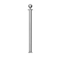 Ball Top Rope Stanchion with Fixed Base - Montour Line CXLineF