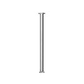 Flat Top Rope Stanchion with Fixed Base - Montour Line CXLineF