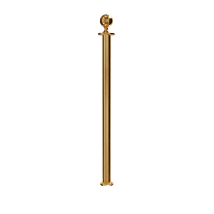 Ball Top Rope Stanchion with Fixed Base - Montour Line CXLineF