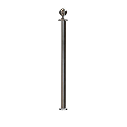 Ball Top Rope Stanchion with Fixed Base - Montour Line CXLineF