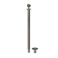 Ball Top Rope Stanchion with Removable Base - Montour Line CXlineR