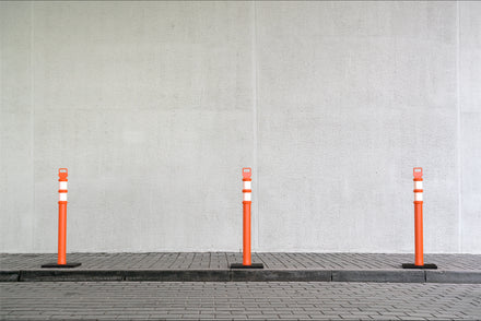 Delineator Post with Base, 49 in. - Trafford Industrial