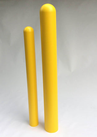 Dome Bollard Covers - Yellow