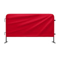 Heavy Duty Interlocking Steel Barricade, 8.5 Ft., Black - Angry Bull Barricades