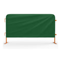 Heavy Duty Interlocking Steel Barricade, 8.5 Ft., Safety Orange - Angry Bull Barricades