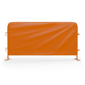 Heavy Duty Interlocking Steel Barricade, 8.5 Ft. - Angry Bull Barricades