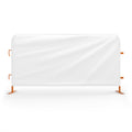Heavy Duty Interlocking Steel Barricade, 8.5 Ft., Safety Orange - Angry Bull Barricades