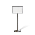Floor Standing Sign Frame with Sloped Base - CCW Series SFFS-100