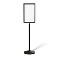 Floor Standing Sign Frame with Sloped Base - CCW Series SFFS-100